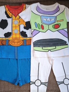 Toy Story Kids Woody & Buzz Lightyear Pajama Sets